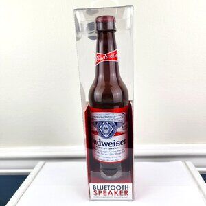 Budweiser Bottle Bluetooth Speaker Smartphones Tablets MP3 NWT